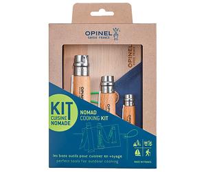 Opinel - Cocina - Kit Cuisine Nomade de Madera - Beige Beige one size