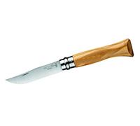 Opinel Cuchillo INOX Madera de Olivo 254102 N° 06, marrón, tamaño único