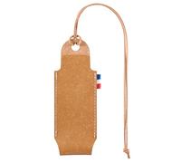 Opinel Funda de Piel Regenerada para Cuchillos, Color marrón, para N°06 a N°08 y Effilé 8/10, con Correa de sujeción