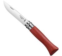 Opinel INOX, Cuchillo de Bubinga para Adultos , N ° 06