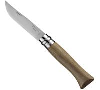 Opinel INOX-Cuchillo (Madera de Nogal), Unisex Adulto