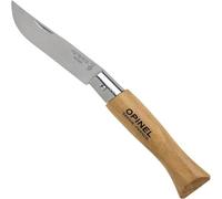 Opinel navaja No. 5 Classic, acero inoxidable, longitud de la cuchilla 6 cm