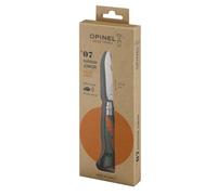 Opinel Cuchillo N°07 Outdoor Junior Hoja 8 cm Acero inox Mango polímero-fibra Silbato 110 dB Kaki