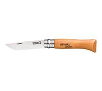 Opinel N¬∞08-Cuchillo de Bolsillo (Mango de Madera), Acero, 9 cm