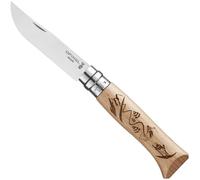 OPINEL N°08 Gravure Ski Hêtre - Unisex - Beige - talla única- modelo 2026