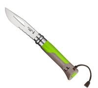 OPINEL Couteau Outdoor N°08 Terre-vert - Olla para campamento - Verde/Gris - EU Unique