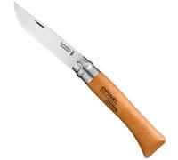 Opinel Navaja No. 010, acero carbono, longitud de la cuchilla 10 cm