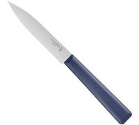 Opinel - N°312 Cuchillo de Oficina de Cocina Los Esenciales + - Versátil - Hoja de Acero Inoxidable - Mango de Polímero Robusto - Apto para Lavavajillas - Azul