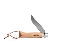 Opinel N8 - Navaja para senderismo, color marrón
