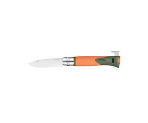 Opinel - Navajas - Couteau Explore T12 Tire-tique Khaki/Orange - Naranja Naranja one size