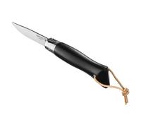 OPINEL - neo6 Opiflex Ébène - Cuchillo de Bolsillo Plegable - Hoja de 7 cm en Acero Inoxidable Martensítico - Mango de Ébano Lujoso, Sistema OPIFLEX Sin Bloqueo