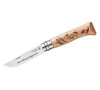 OPINEL N°08 Gravure Ski Hêtre - Unisex - Beige - talla única- modelo 2025