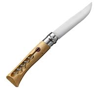 Opinel O001410 Sacacorchos N°10, Acero Inoxidable/Mango en Madera de Haya, marrón, L