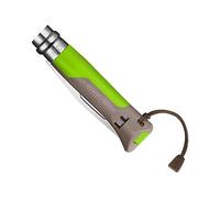 OPINEL Couteau Outdoor N°08 Terre-vert - Olla para campamento - Verde/Gris - EU Unique