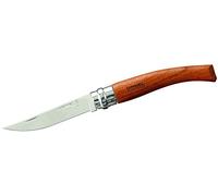 OPINEL Slim-Line, tamaño 8 Inoxidable Cuchillo, Madera de bubinga, 8 cm