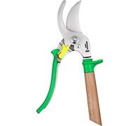 Opinel - Tijeras de Jardín Prairie - 3 Posiciones - Sistema de Bloqueo en Posición Cerrada - Hoja de Acero Inoxidable - Mango de Haya - Protector y Empuñadura de Poliamida Confortable