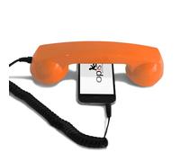 Opis Technology Auricular de Estilo Retro en Forma de Receptor de teléfono (Versión para iPhone) - el 60s Micro Naranja