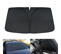 OPLFFJHM Compatible con Lexus RX 450h 350 2016-2022, parasol para parabrisas de coche, parabrisas interior, negro plegable