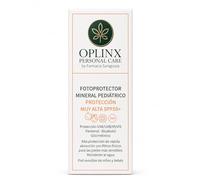 OPLINX Fotoprotector Mineral SPF50+ Pediátrico para Piel Sensible, Niños y Bebés desde 3 Meses, 50 ml