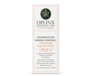 OPLINX Fotoprotector Mineral SPF50+ Pediátrico para Piel Sensible, Niños y Bebés desde 3 Meses, 50 ml