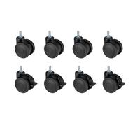 OPLITE Castor Wheel GTR S8 Juego de 8 ruedas para cabina de simulador de carreras