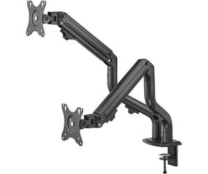 Oplite MT10 Soporte Monitor doble mesa 17 a 32" VESA 75x75 a 100x100 Máx. 8 kg