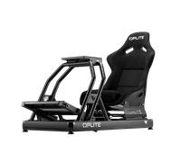OPLITE R8 Fury - Cockpit Sim Racing Compacto con Baquet Negro