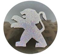oPlsdqw 3D Adhesivo Emblema de Coche para Peugeot 301 308s 208 2008 3008, Autoadhesiva Emblema De Metal Etiqueta Engomada para Coche - Decorativas del Automóviles Accesorios