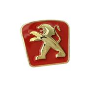 oPlsdqw 3D Adhesivo Emblema de Coche para Peugeot Partner, Autoadhesiva Emblema De Metal Etiqueta Engomada para Coche - Decorativas del Automóviles Accesorios, D