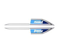 oPlsdqw 3D Adhesivo Emblema de Coche para Suzuki Jimny, Autoadhesiva Emblema De Metal Etiqueta Engomada para Coche - Decorativas del Automóviles Accesorios,A