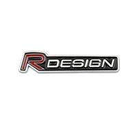 oPlsdqw 3D Adhesivo Emblema de Coche para Volvo 3D XC60 XC90 S90 T5 T6, Autoadhesiva Emblema De Metal Etiqueta Engomada para Coche - Decorativas del Automóviles Accesorios, C