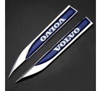 oPlsdqw 3D Adhesivo Emblema de Coche para Volvo, Autoadhesiva Emblema De Metal Etiqueta Engomada para Coche - Decorativas del Automóviles Accesorios