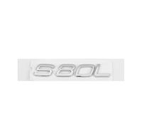 oPlsdqw 3D Adhesivo Emblema de Coche para Volvo S80L, Autoadhesiva Emblema De Metal Etiqueta Engomada para Coche - Decorativas del Automóviles Accesorios,B