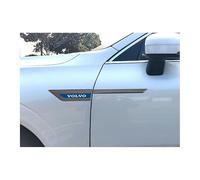 oPlsdqw 3D Adhesivo Emblema de Coche para Volvo S90 S60 XC60 XC90, Autoadhesiva Emblema De Metal Etiqueta Engomada para Coche - Decorativas del Automóviles Accesorios, C