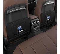 oPlsdqw Protectores de Asiento Respaldo de Coches de Cuero para Changan Chana CS95, 2 Piezas Alfombrilla Antipatadas Asiento Auto - Insignias de Coche Accesorios Interior,Half Pack-B
