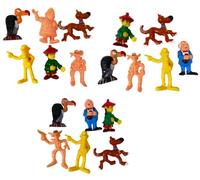 OPO 10 - 18 figuritas de colección en PVC 8cms Lucky Luke Novolinea - FL3