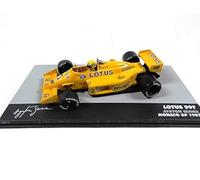 OPO 10 - Ayrton Senna Lotus 99T # 12 - Ganador Monaco GP Formule 1-1987 1:43 Altaya (708)
