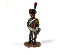 OPO 10 - Caballo Cazadores regimientos de la Guardia Imperial Soldado Figura 1/32 60mm Colección Empire Napoleon del Prado (N15)