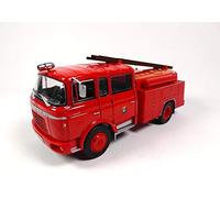OPO 10 - Camión de Bomberos 1/43 Compatible con Berliet GAK 17 Bomberos de Madrid (Ixo P08)