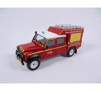 OPO 10 - Camión de Bomberos a Escala 1/43 Compatible con el vehículo de intervención en entornos peligrosos Land Rover Defender 130 (GRIMP) - Hachette CPL03, vehículo Ligero de Bomberos