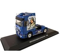 OPO 10 - Camión Miniatura a Escala 1/43 Compatible con Mercedes-Benz Actros MP1 1998 - Tractor Hachette IXO CT010