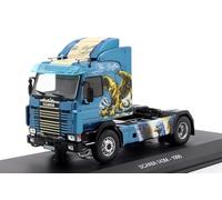 OPO 10 - Camión Miniatura a Escala 1/43 Compatible con Scania 143M 1990 The Griffin Tractor Hachette IXO CT004