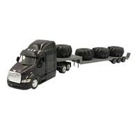 OPO 10 Camión Miniatura Compatible con Remolque de Plataforma Peterbilt 387 + neumáticos, Escala 1:43 - New Ray 810128