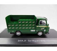 OPO 10 - Camión publicitario 1/43 Sava J4 Beer Compatible con San Miguel 1974 (ES07)