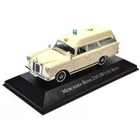 OPO 10 - Camioneta Ambulancia 1/43 Compatible con Mercedes-Benz 230 (W110) Binz 1966 (AMB01)