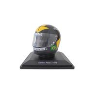 OPO 10 - Casco de Fórmula 1 Compatible con Ferrari F1: Carlos Pace 1973 - Escala 1/5 - CAS69