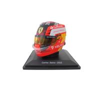 OPO 10 - Casco de Fórmula 1 Compatible con Ferrari F1: Carlos Sainz 2022 - Escala 1/5 - CAS72