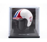 OPO 10 - Casco de Fórmula 1 Compatible con Ferrari F1: Chris Amon 1967 - Escala 1/5 - CAS28