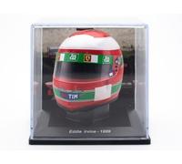 OPO 10 - Casco de Fórmula 1 Compatible con Ferrari F1: Eddie Irvine 1999 - Escala 1/5 - CAS30