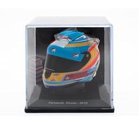 OPO 10 - Casco de Fórmula 1 Compatible con Ferrari F1: Fernando Alonso 2012 - Escala 1/5 - CAS05